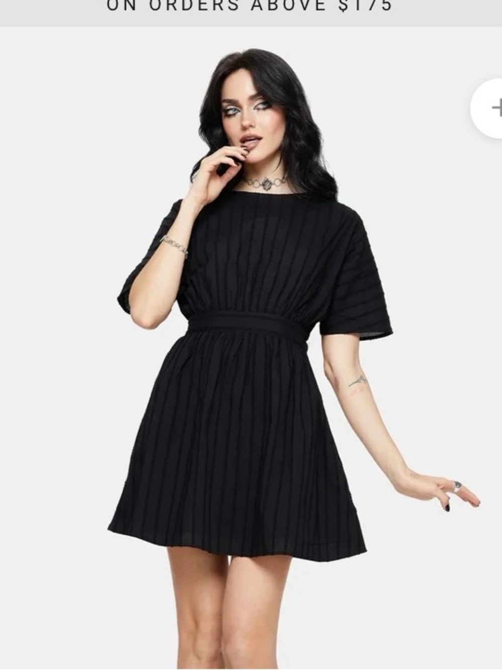 Disturbia Black Mini Dress - NWT! - Picture 3 of 6